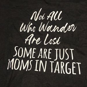 Moms at target graphic tee
